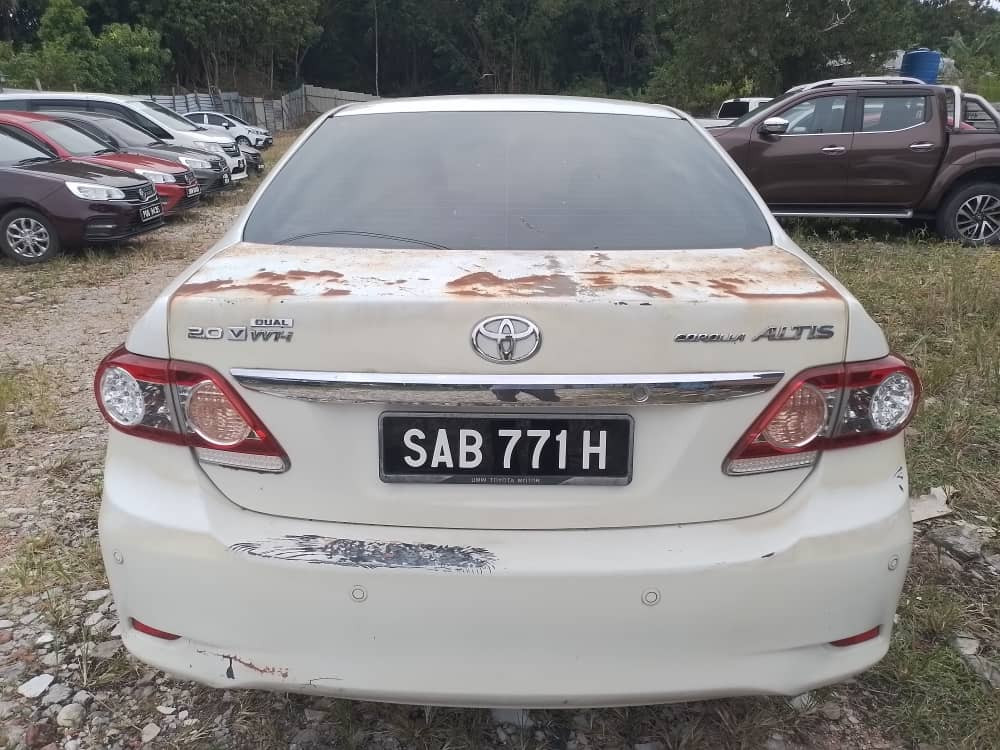 TOYOTA COROLLA ALTIS 2.0